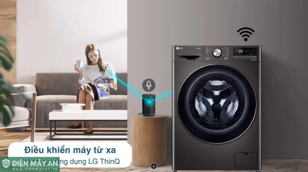 Máy giặt sấy LG Inverter giặt 11 kg - sấy 7 kg FV1411D4B